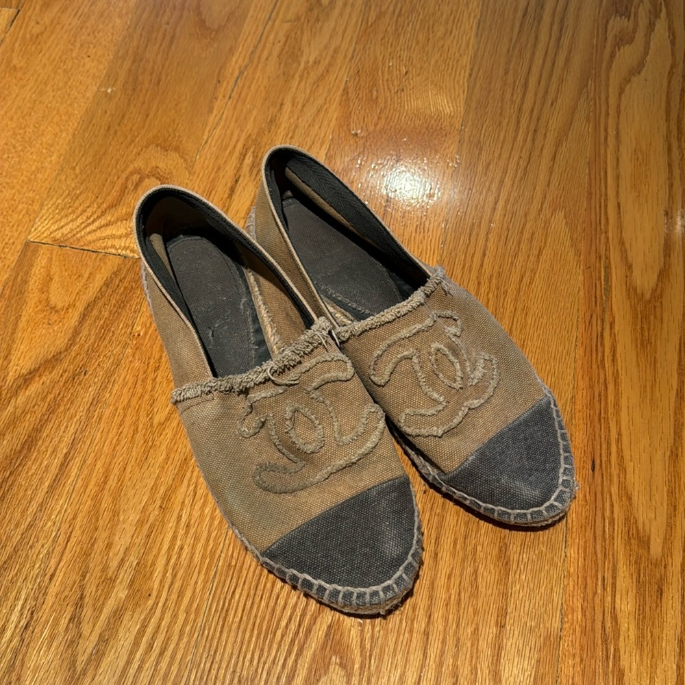 Authentic Chanel Espadrilles